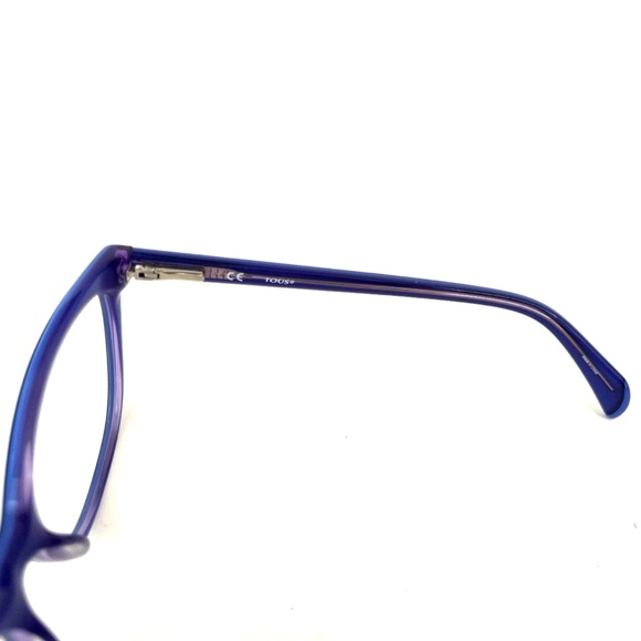 New TOUS Eyeglasses VTOA36 09MC 53 16 135 Acetate Frames Navy Blue Women Glasses - Picture 13 of 15